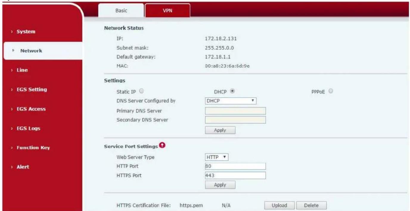 Fanvil I31s - Network - 1