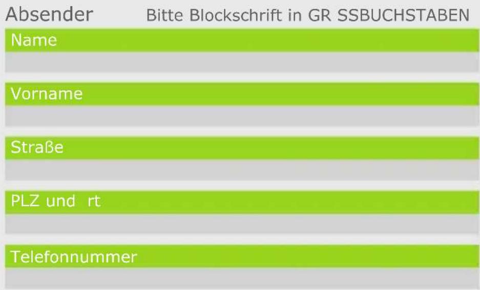 Schwaiger DTR500HD - Abwicklungsformular für defekte Geräte - 1