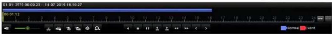 HiLook DVR-216G-K2 - Playback Interface - 2