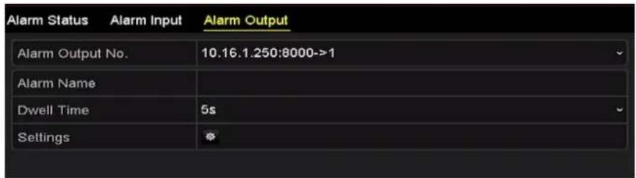 HiLook DVR-216G-K2 - Trigger Alarm Output - 1