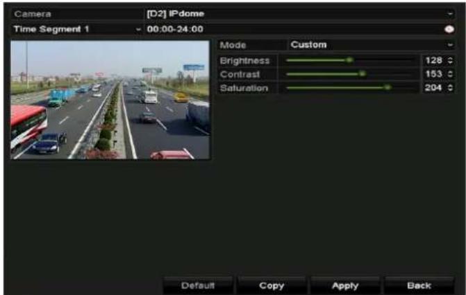 HiLook DVR-216G-K2 - Configuring Image Settings - 2