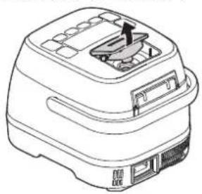 Iris Ohyama RC-IA31 - ふたから取り外す - 1