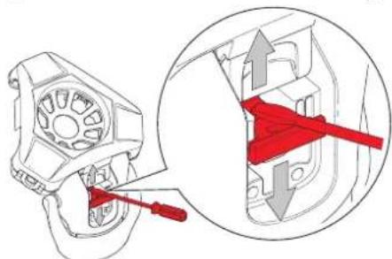 Sachtler flowtech 100 MS - Reinigung der Scharnierverriegelung - 5