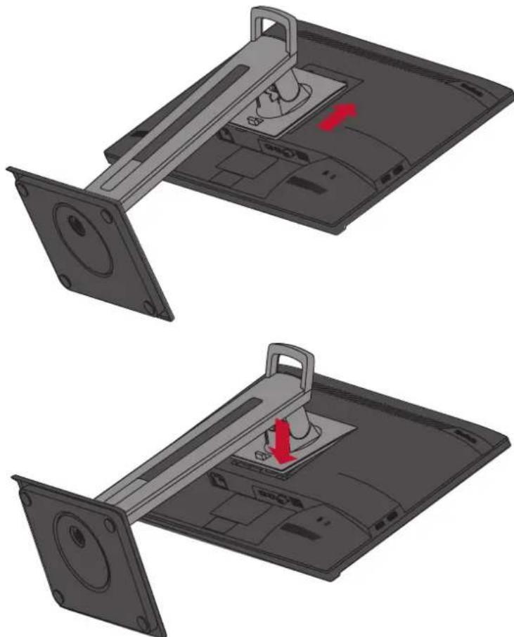 VIEWSONIC VG2448-PF - Installing the Stand - 2