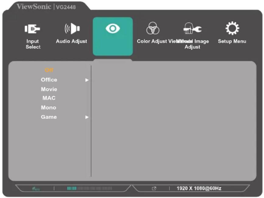 VIEWSONIC VG2448-PF - ViewMode - 1