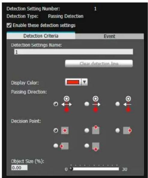 CANON VB-R11VE - How to Configure Passing Detection - 1
