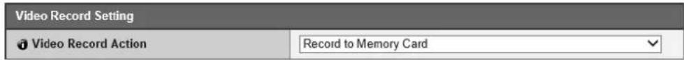 CANON VB-R11VE - Video Record Setting - 1