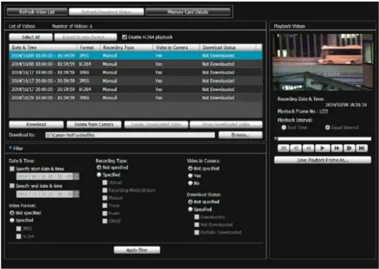 CANON VB-R11VE - Recorded Video Utility - 1