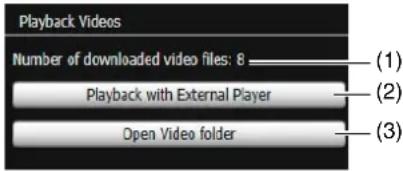 CANON VB-R11VE - Use the external player for playback. - 1