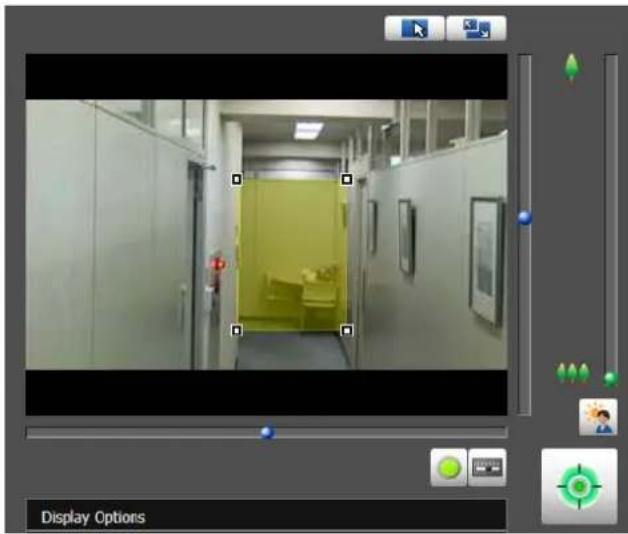 CANON VB-R11VE - Configure the detection area in the video display area. - 1