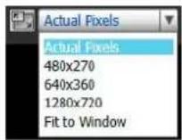 CANON VB-R11VE - ■ Change the Display Screen Size - 1