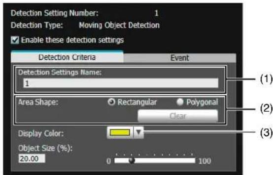 CANON VB-R11VE - Settings Common to Each Detection Type - 1