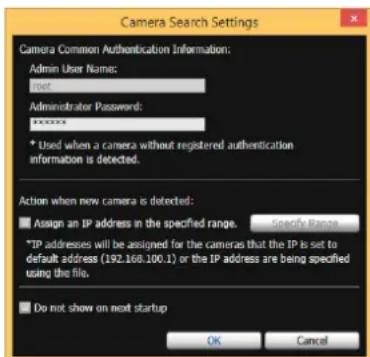 CANON VB-R11VE - Launch the Camera Management Tool - 2