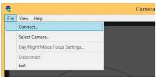 CANON VB-R11VE - ■ Connect by Specifying Camera Information - 1