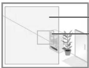 CANON VB-H761LVE - Configure the size of the moving object needed to trigger detection in [Object Size (%)] in the [Tracking Conditions] tab. - 2