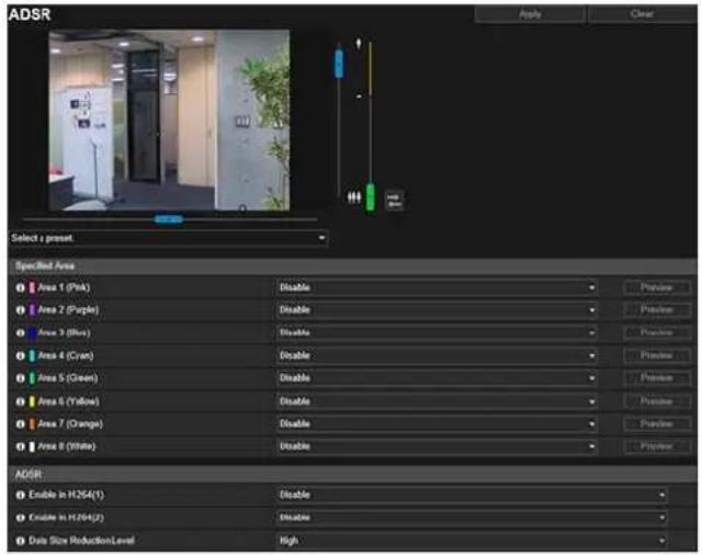 CANON VB-H761LVE - Reducing Data Size by Lowering Video Quality in Specific Areas - 1