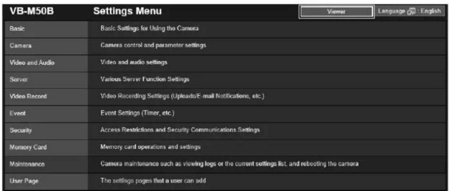 CANON VB-H761LVE - Click [Viewer]. - 1