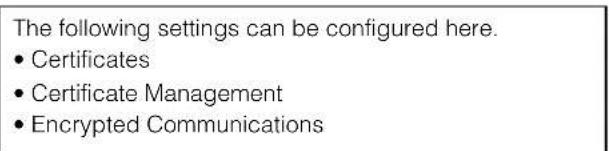 CANON VB-H761LVE - [Security] > [SSL/TLS] Setting HTTP Communication Encryption - 2