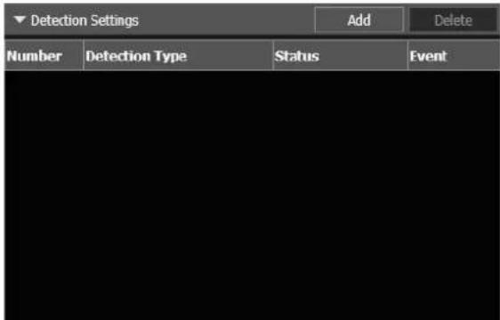 CANON VB-H761LVE - Click [Add] in [Detection Settings]. - 1