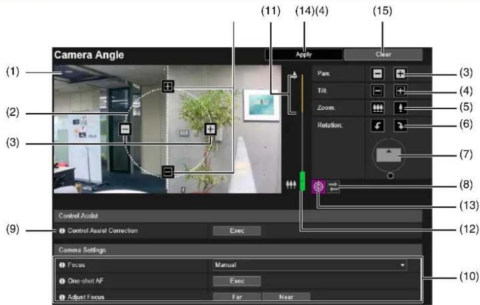 CANON VB-H761LVE - Camera Angle Screen Composition - 1