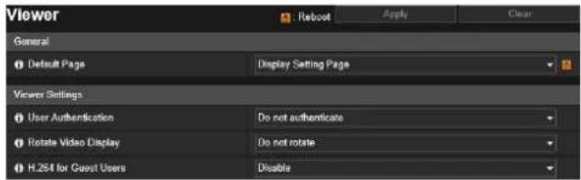 CANON VB-H761LVE - [Basic] > [Viewer] Configuring the Viewer - 1