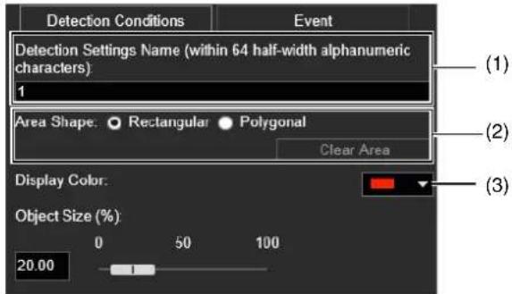 CANON VB-H761LVE - Settings Common to Each Detection Type - 1