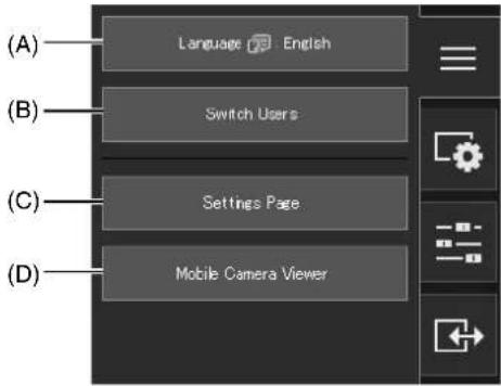 CANON VB-H761LVE - [Main] Menu - 1