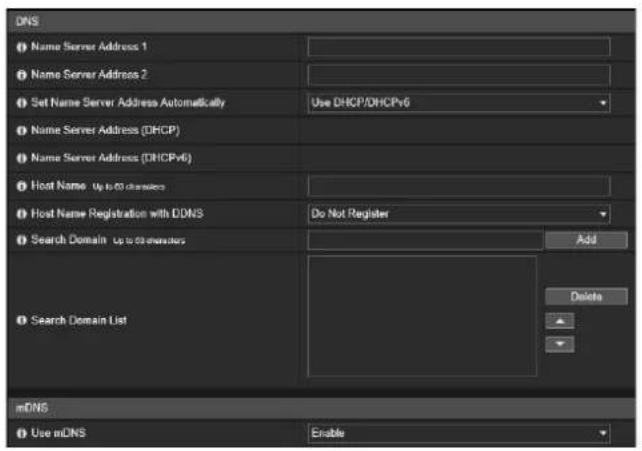 CANON VB-H761LVE - [Basic] > [Network] Configuring Network Settings - 2