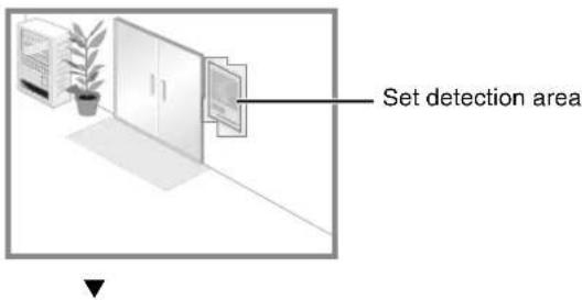 CANON VB-H761LVE - Specifying the Profile Lines of Objects for Removal Detection - 2