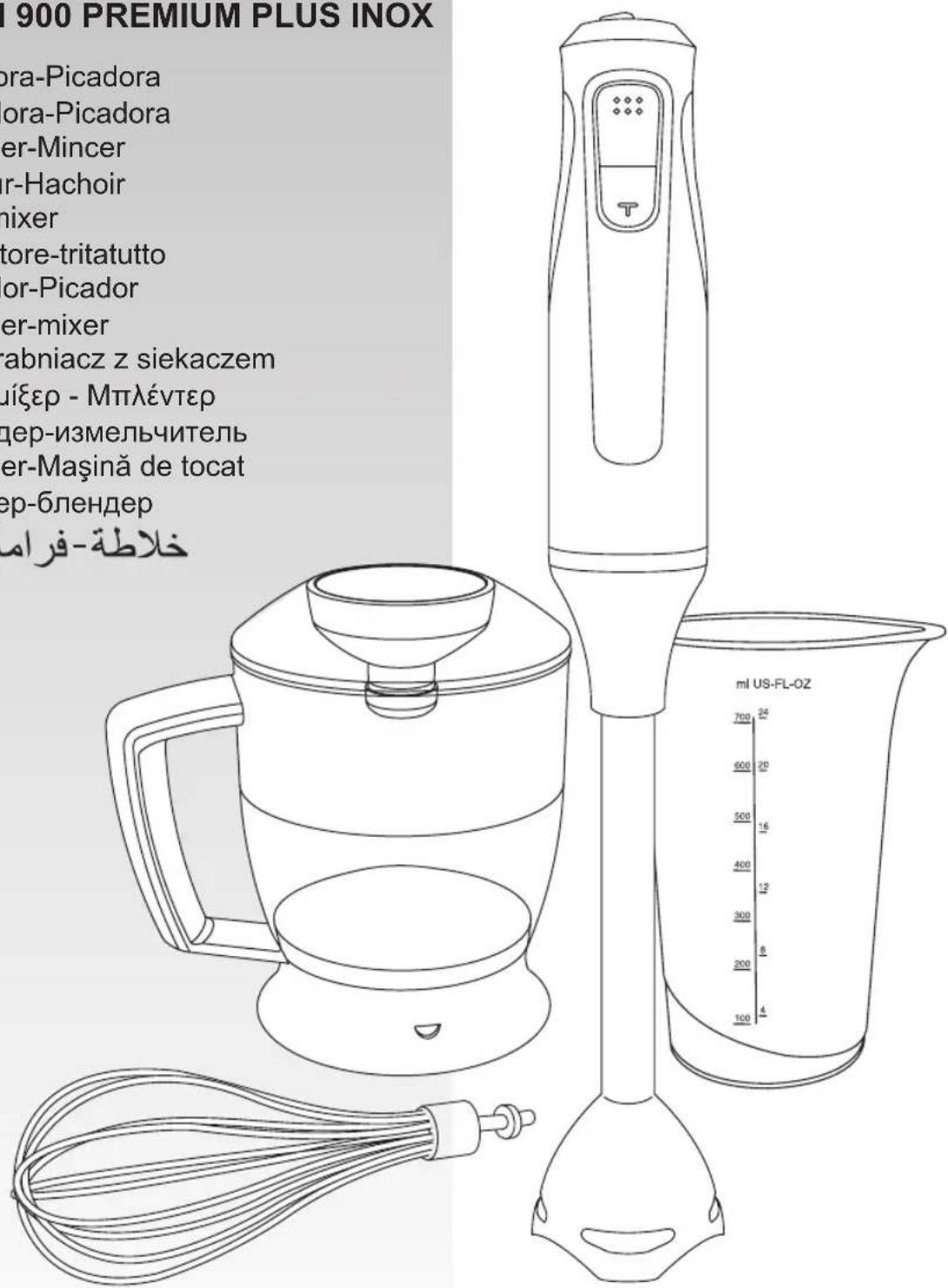 TAURUS Bapi 900 Premium Plus Inox - 1