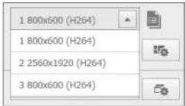 1 800x600 (H264) 1 800x600 (H264) 2 2560x1920 (H264) 3 800x600 (H264)