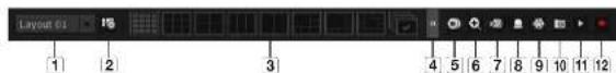 Hanwha TRM-1610S - Aufrufen des Startmenüs - 2
