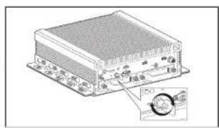 Hanwha TRM-1610S - Installieren der Festplatte - 1