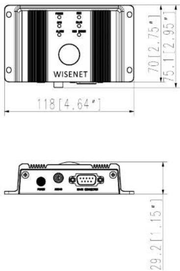 29.2 [1, 15"] 118 [4, 64"] WISENET 70 [2, 75"] 75.1 [2, 95"]