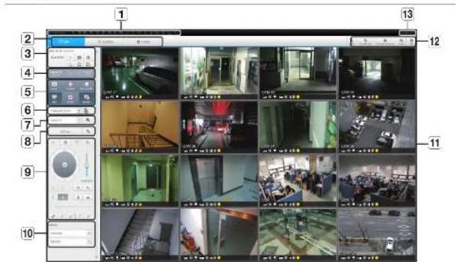 Hanwha TRM-1610S - LIVE VIEWER - 1
