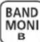 ICOM IC-T70A - BAND • MONITOR KEY [BAND] • [MONI](BAND) - 1