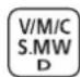ICOM IC-T70A - VFO/MEMORY/CALL • SELECT MEMORY WRITE KEY [V/M/C] • [S.MW](V/M/C) - 1