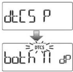 dtCS P ↓ DTCS both II dp
