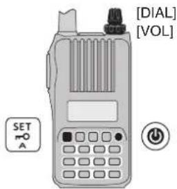 [DIAL] [VOL] SET A