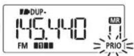 ICOM IC-T70A - ◇ VFO scan watch - 3