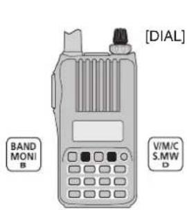 [DIAL] BAND MONI B V/M/C S.MW D