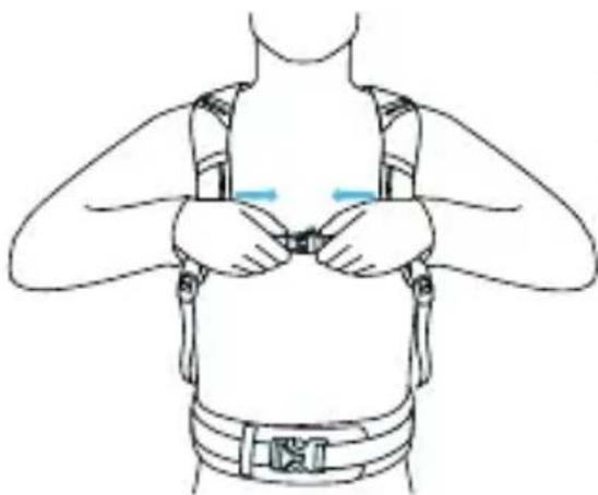 EVOC FR Trail 20l - 正确安置 | 调整背包 - 3