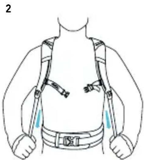 EVOC FR Trail 20l - Position correcte | comment ajuster le SAC à DOS - 2