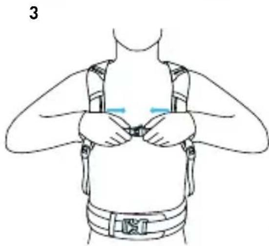 EVOC FR Trail 20l - Position correcte | comment ajuster le SAC à DOS - 3