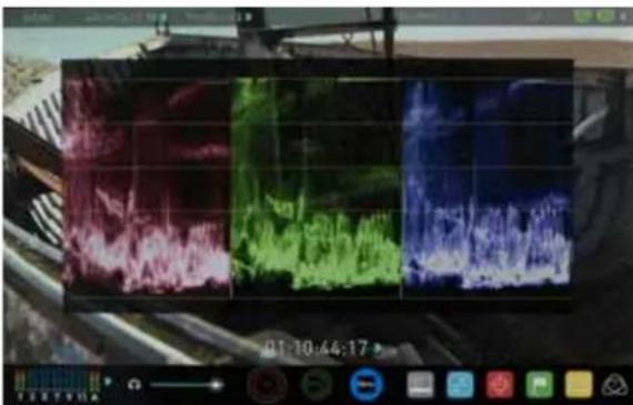 Atomos Shogun Studio - RGB Parade - 1