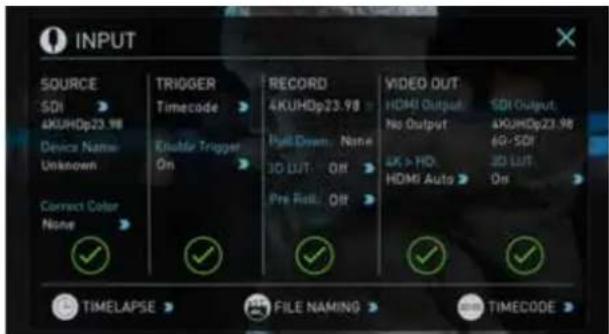 Atomos Shogun Studio - SDI / HDMI Rolling Timecode Trigger record - 1