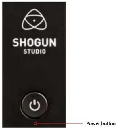 Atomos Shogun Studio - Connecting the Shogun Studio and powering up - 1