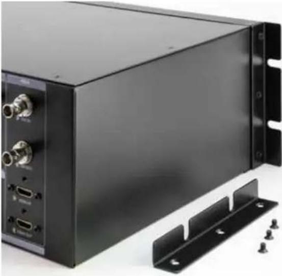 Atomos Shogun Studio - Attaching Rack Ears and Feet - 1