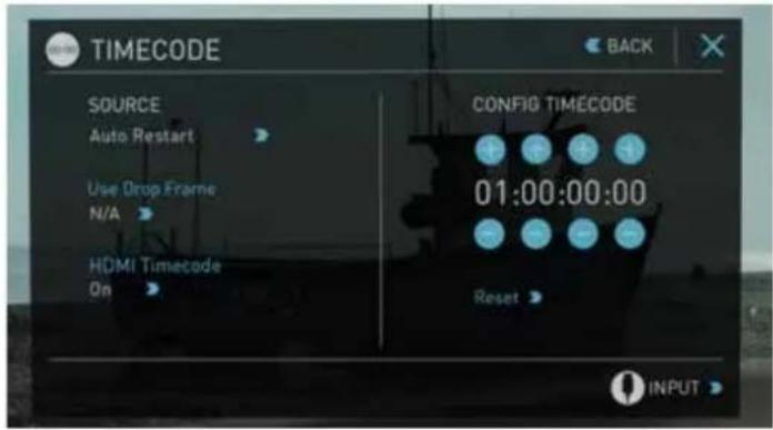 Atomos Shogun Studio - Timecode cont. - 2