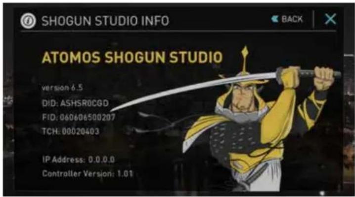 Atomos Shogun Studio - Shogun Studio Info - 3